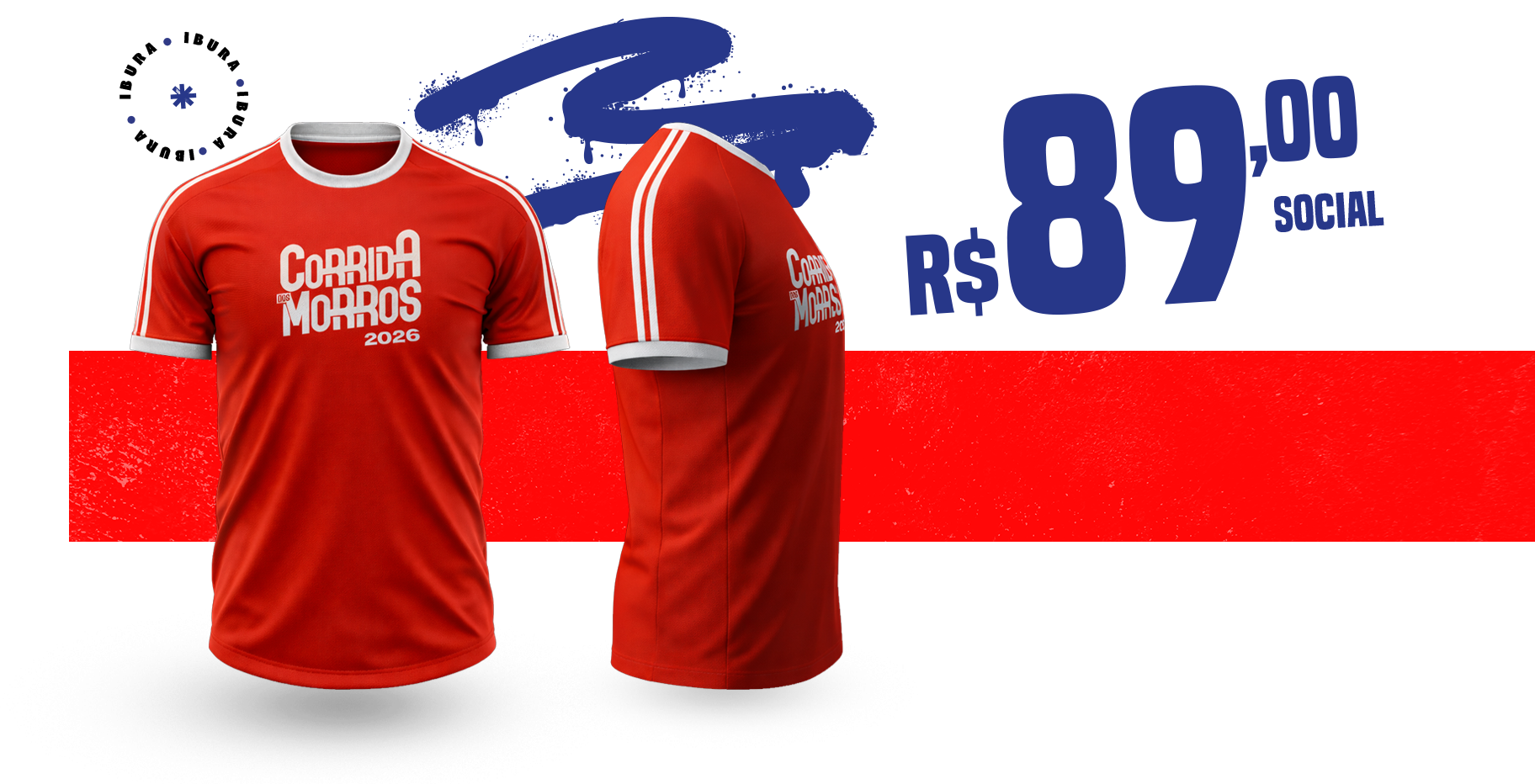 Camiseta Corrida dos Morros 2026